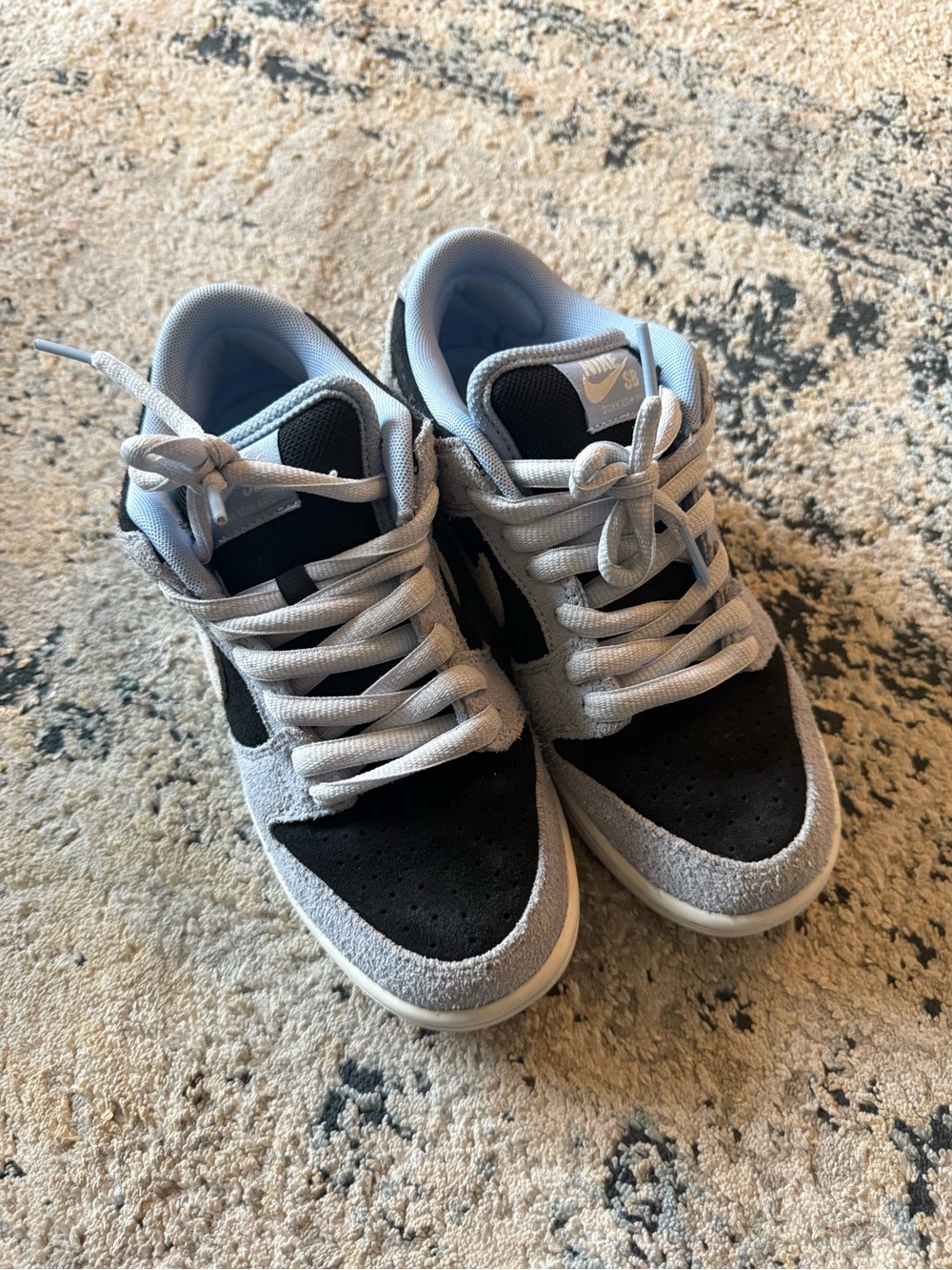 Nike sb dunk low black aluminum size men’s 5.5